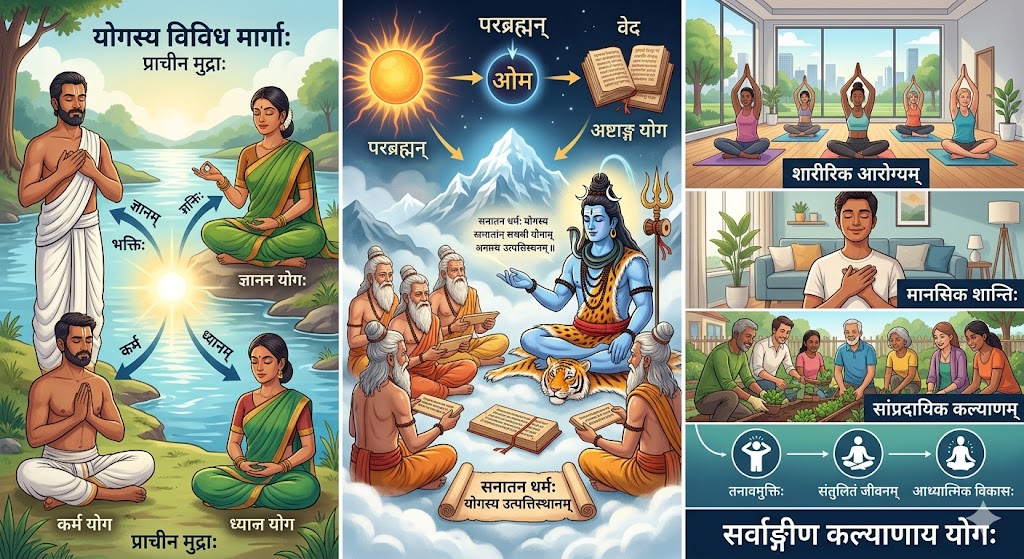 Image related to "Sanatan dharma:  as the ancient mother of  the yoga"