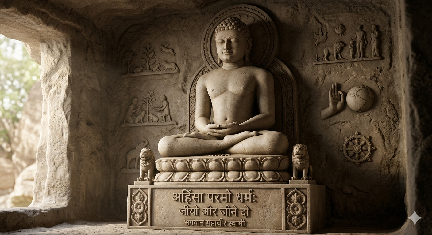 Image related to Mahavir Swami: The Light of Ahimsa and Eternal Dharma