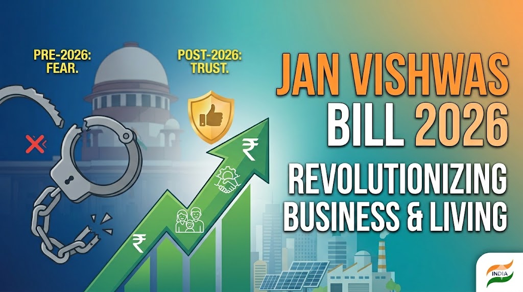 Image related to Jan Vishwas Bill 2026: Revolutionizing Ease of business 