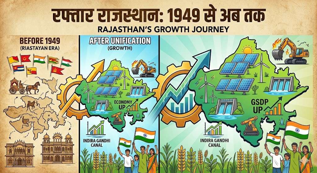 Image related to Unification of Rajasthan: History, Stages & Lasting Impact