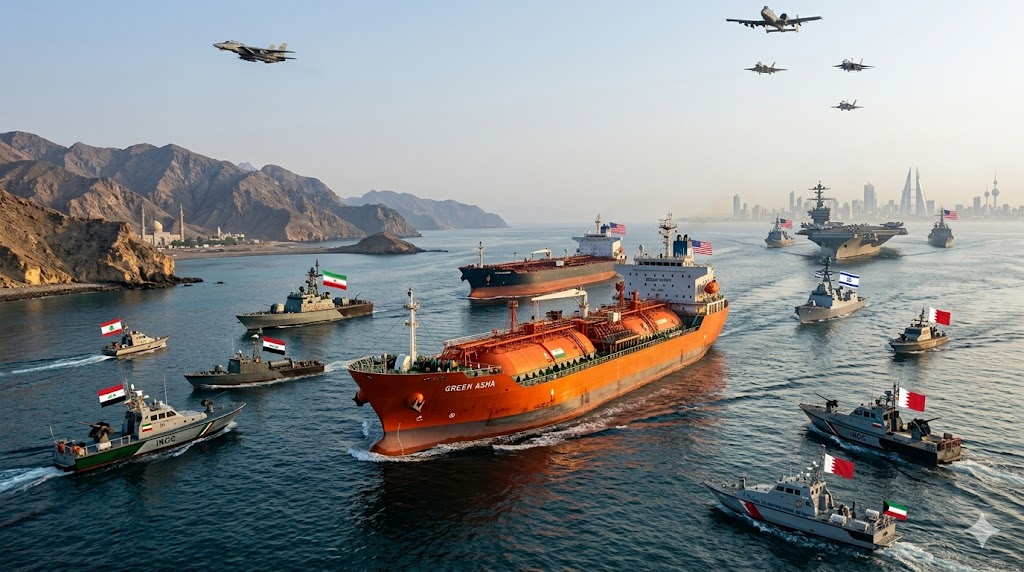Image related to  "Strait of Hormuz: Global Lifeline in 2026 Crisis" 