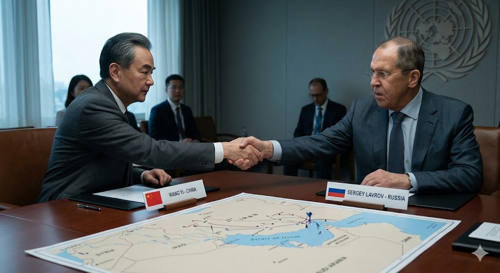 Image related to China- Russia Forge Unified Front to Halt Global US-Iran War