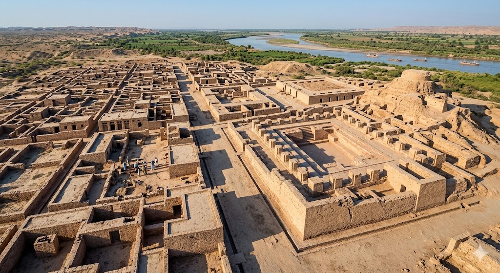 Image related to  Indus Valley Civilization: Mohenjo-Daro Insights.
