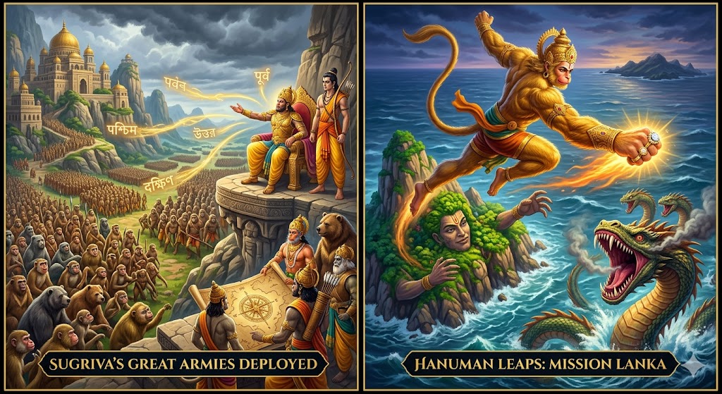 Image related to Kishkindha Kand Ramcharitmanas: Rama Hanuman Story
