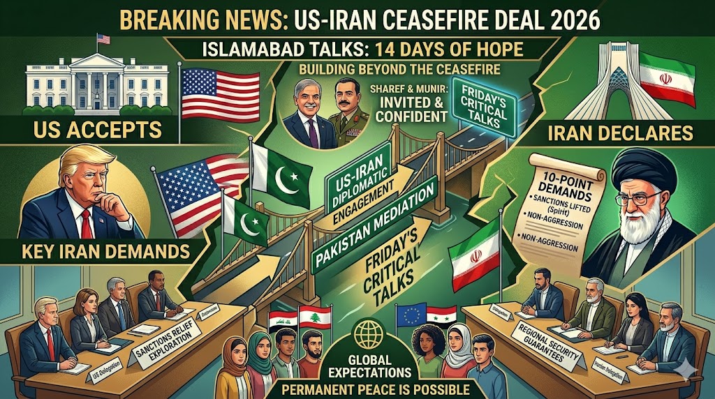 Image related to US Accepts Iran's 10-Point Demands in Two-Week ceasefire