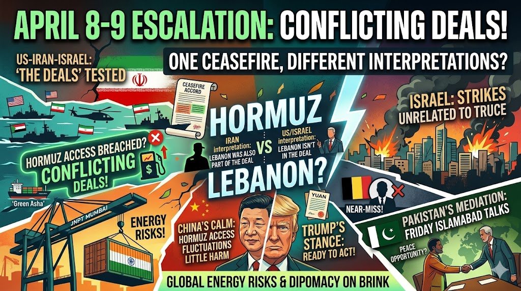 Image related to US-Iran War: April 8-9 Escalation, Hormuz & Global Fallout