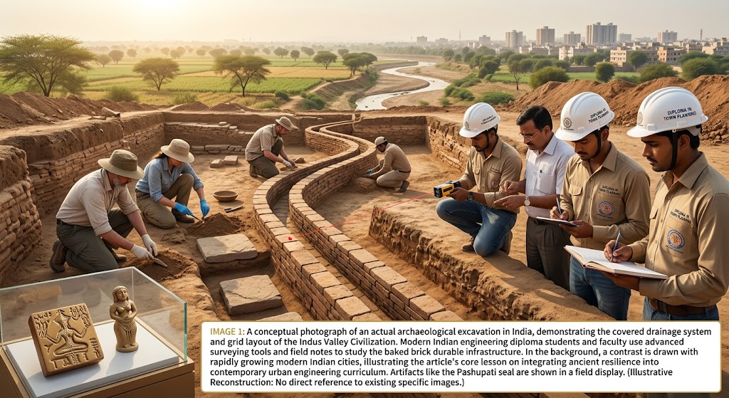 Image related to  "Indus Valley Civilization: Urban Planning Marvels" 