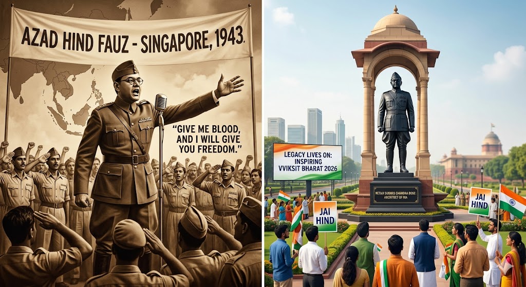 Image related to Netaji Subhas Chandra Bose: INA Architect & Patriot Legacy