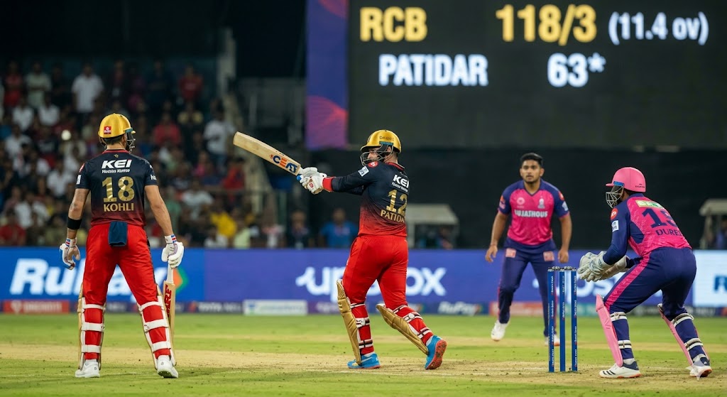 Image related to  RR vs RCB IPL 2026: Royals Seal 6-Wicket Win in Guwahati 