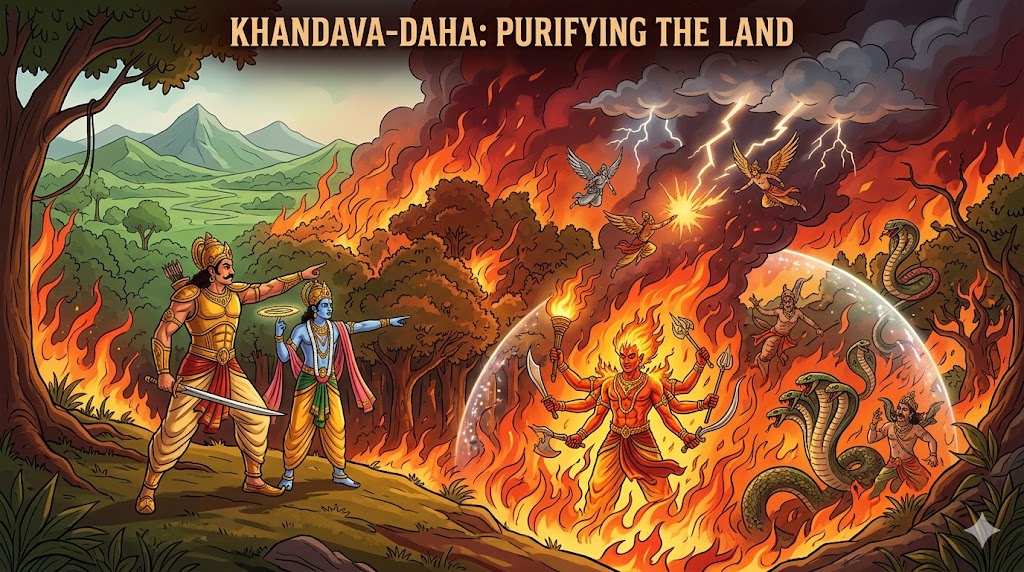 Image related to "Adi Parva: Mahabharata's Book of the Beginning"
