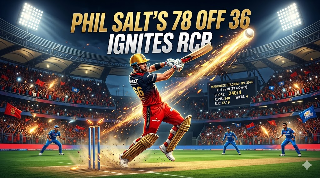 Image related to  "RCB vs MI IPL 2026 Match 20: RCB Wins Thriller" 