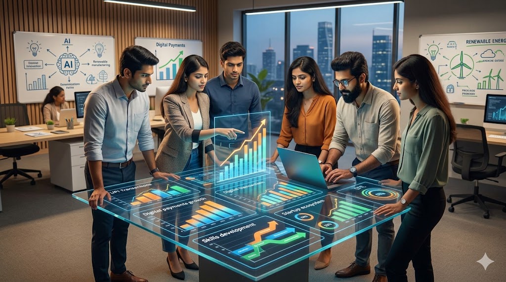 Image related to India Becomes 4th Largest Economy: GDP Growth Story