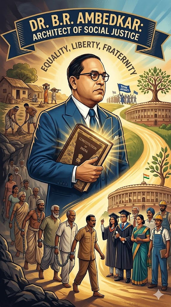 Image related to Dr. B.R. Ambedkar: Father of Indian Constitution 