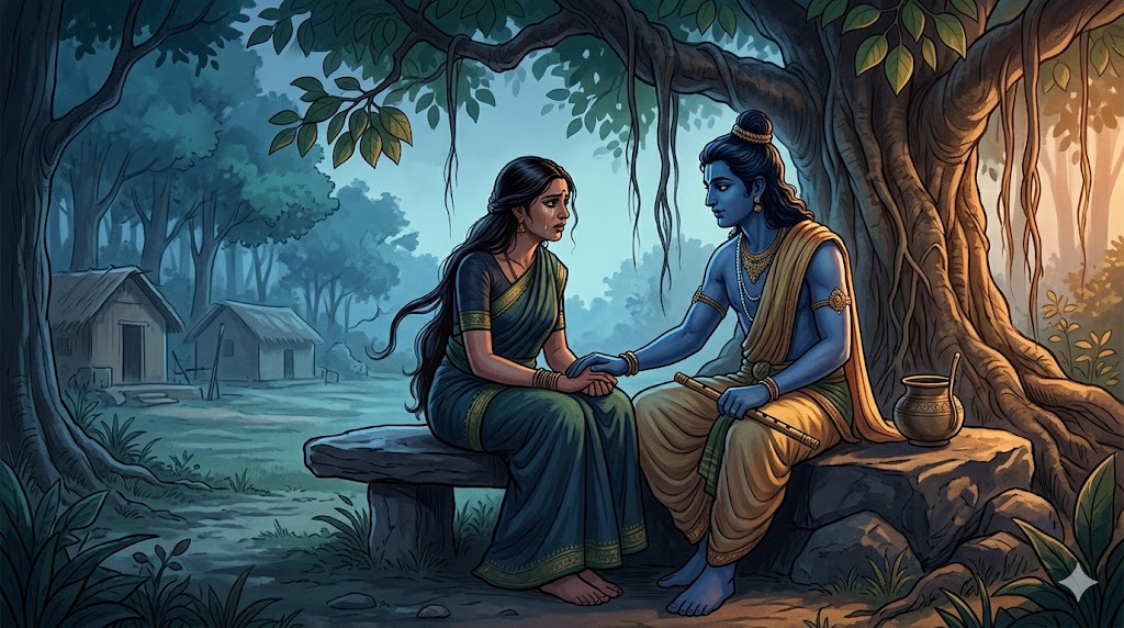 Image related to "Mahabharata Vanvas Parva: Pandavas' 13-Year Exile"