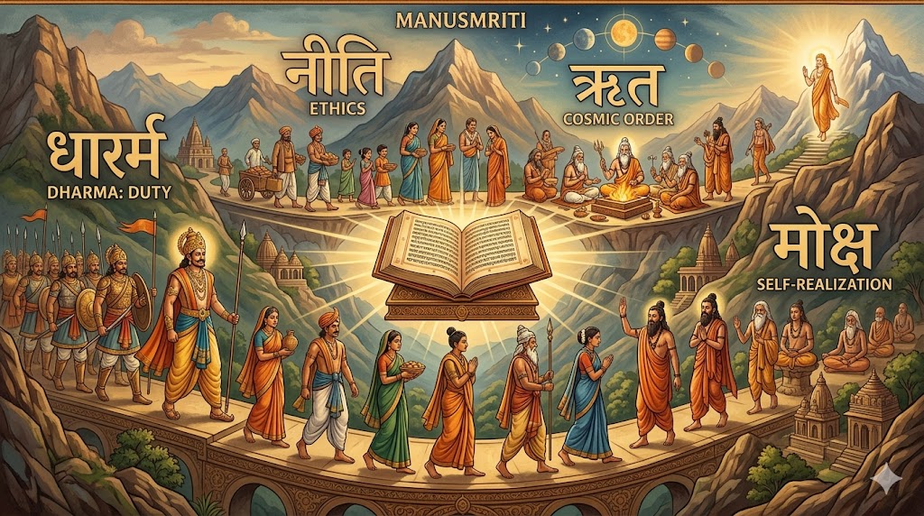 Image related to "The Manusmriti: Timeless Dharma Guide in Hinduism"