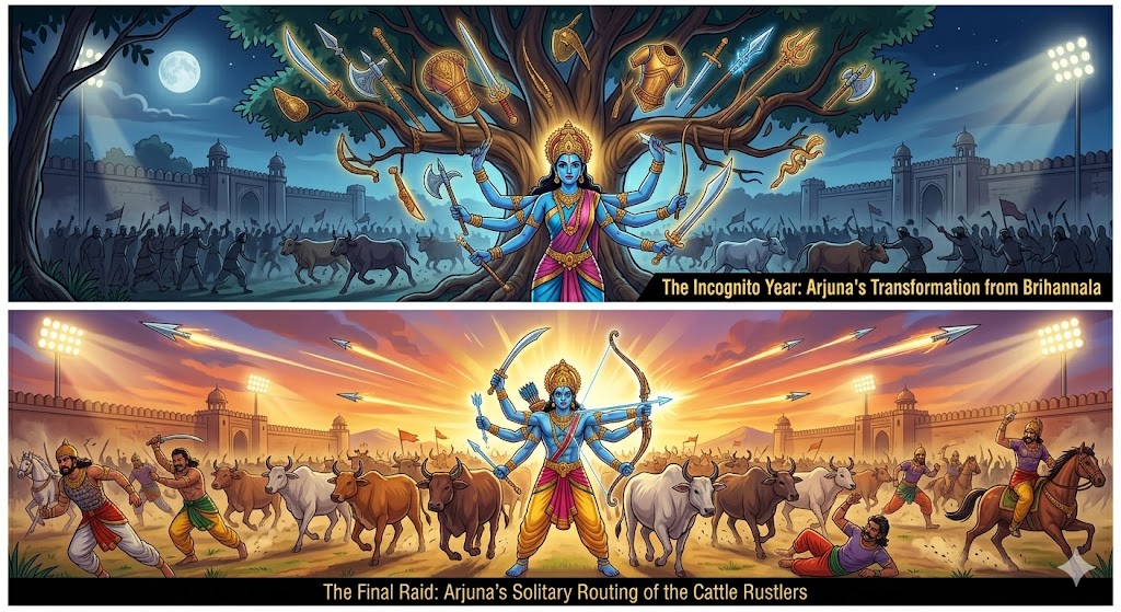 Image related to Virata Parva: Pandavas' 13th Year Exile in Mahabharata