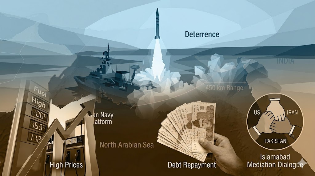 Image related to Pakistan's Arabian Sea Missile Test: Navy Power Display