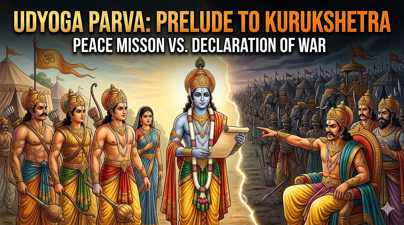 Image related to Udyoga Parva: Prelude to Kurukshetra in Mahabharata