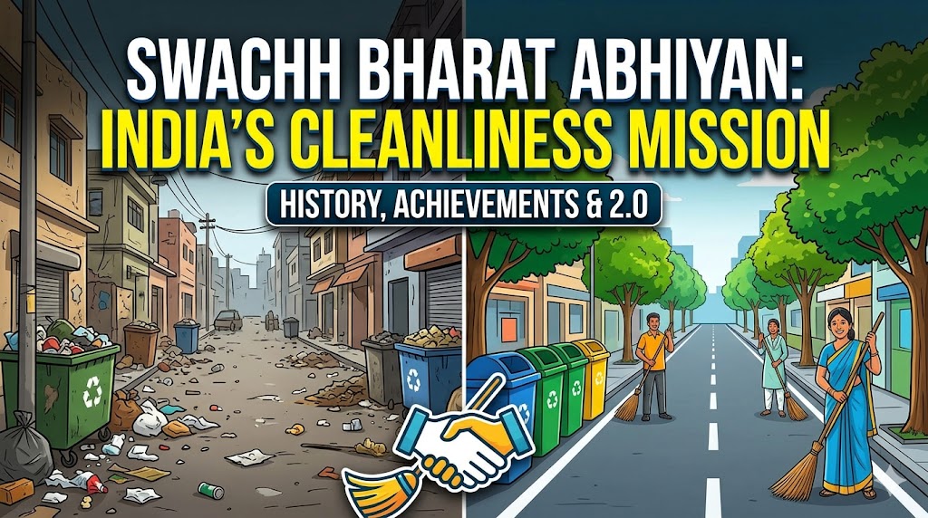 Image related to Swachh Bharat Abhiyan: India's Cleanliness Mission
