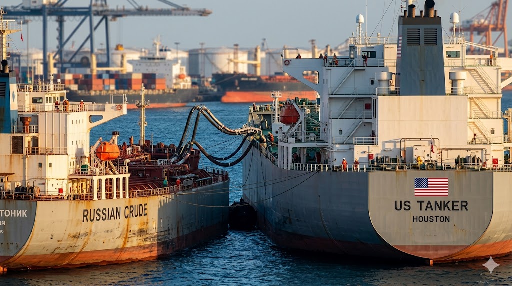 Image related to US Russia Oil U-Turn in Iran War: Blockade & Ship Attacks