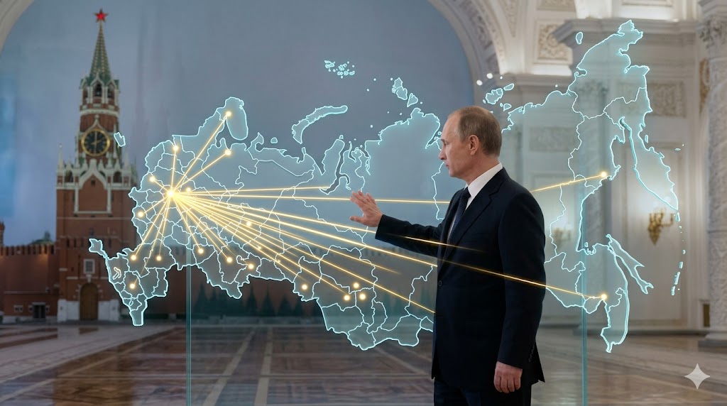 Image related to Vladimir Putin: Rise, United Russia & Russia's Transformation