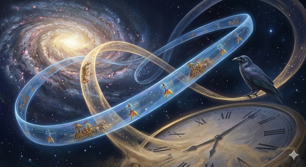 Image related to Kakbhushundi: The Eternal Crow Sage Who Witnessed Ramayana 11 Times