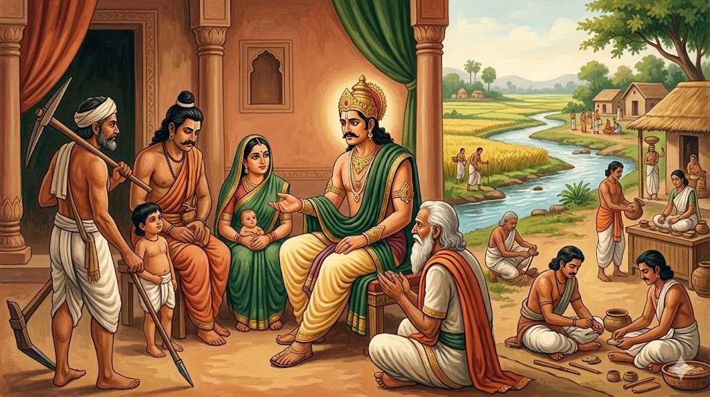 Image related to Shanti Parva in Mahabharata: Timeless Lessons on Rajdharma