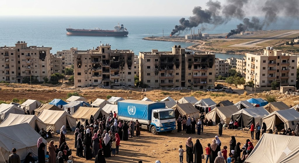 Image related to US-Iran War: Escalation, Humanitarian Toll & Global Impact 