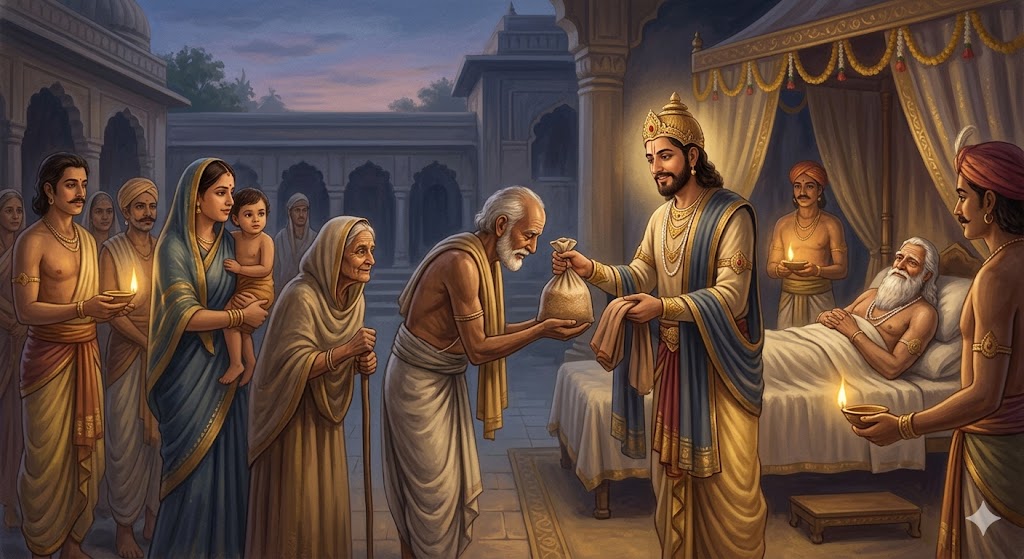 Image related to Anushasana Parva of Mahabharata: Bhishma's Final Teachings