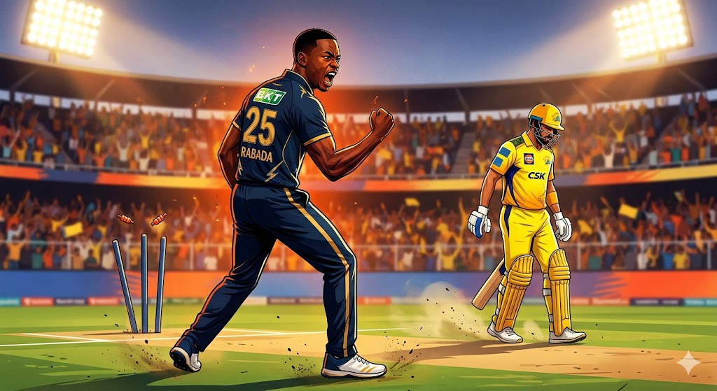 Image related to CSK vs GT IPL 2026: GT Thrash CSK by 8 Wickets.