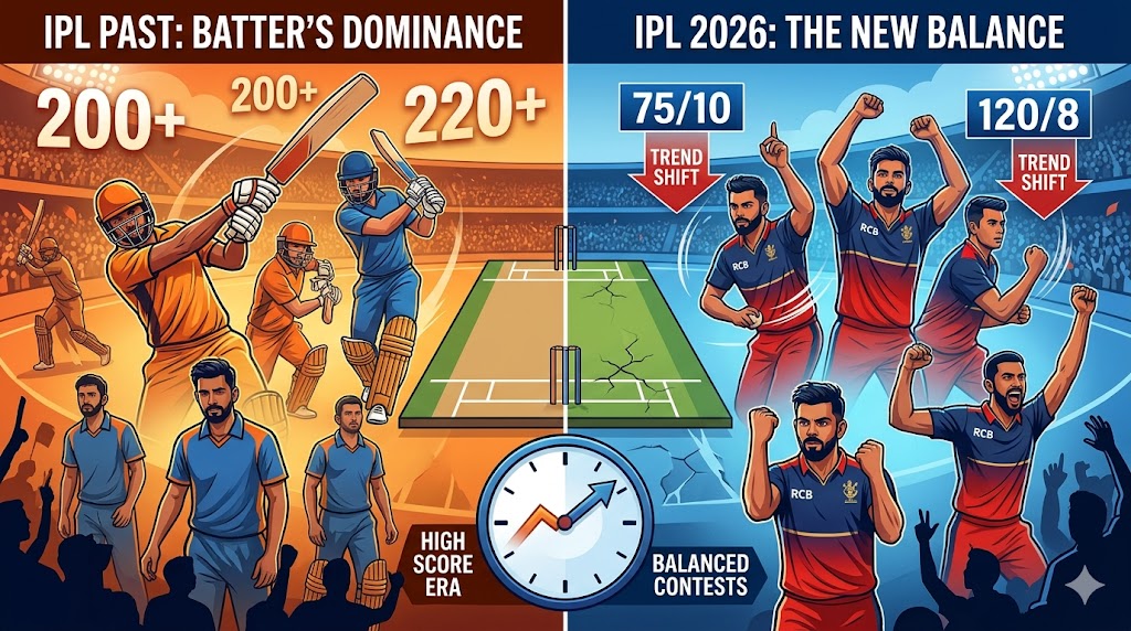 Image related to RCB's Bowling Masterclass vs DC: How IPL 2026 Redefines T20