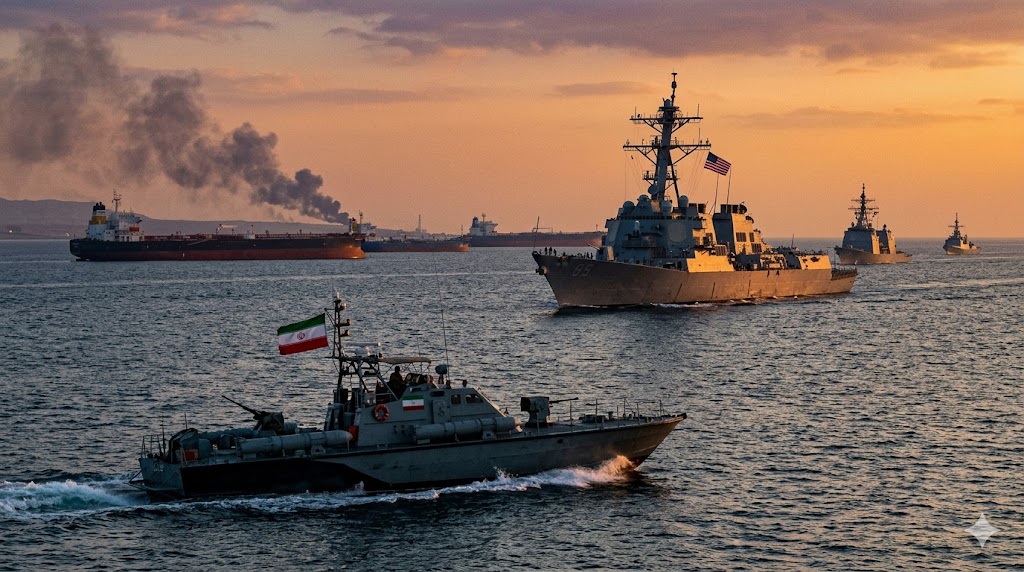 Image related to US-Iran Standoff: Hormuz Crisis and Fragile Ceasefire