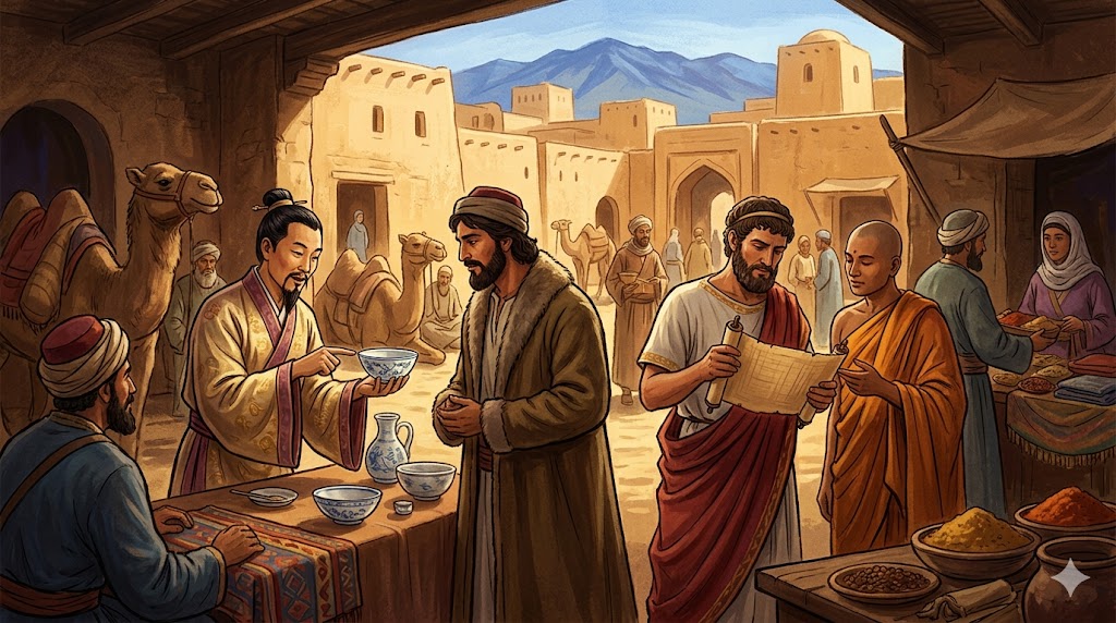 Image related to Silk Road Legacy: Ancient Trade and Cultural Exchange