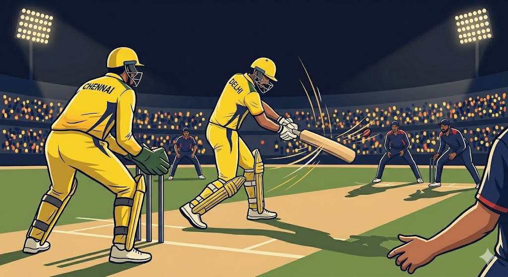 Image related to DC vs CSK IPL 2026: CSK Dominate Delhi by 8 wicket win 