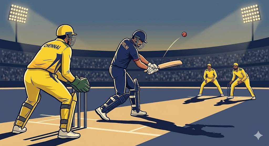 Image related to DC vs CSK IPL 2026: CSK Dominate Delhi by 8 wicket win 