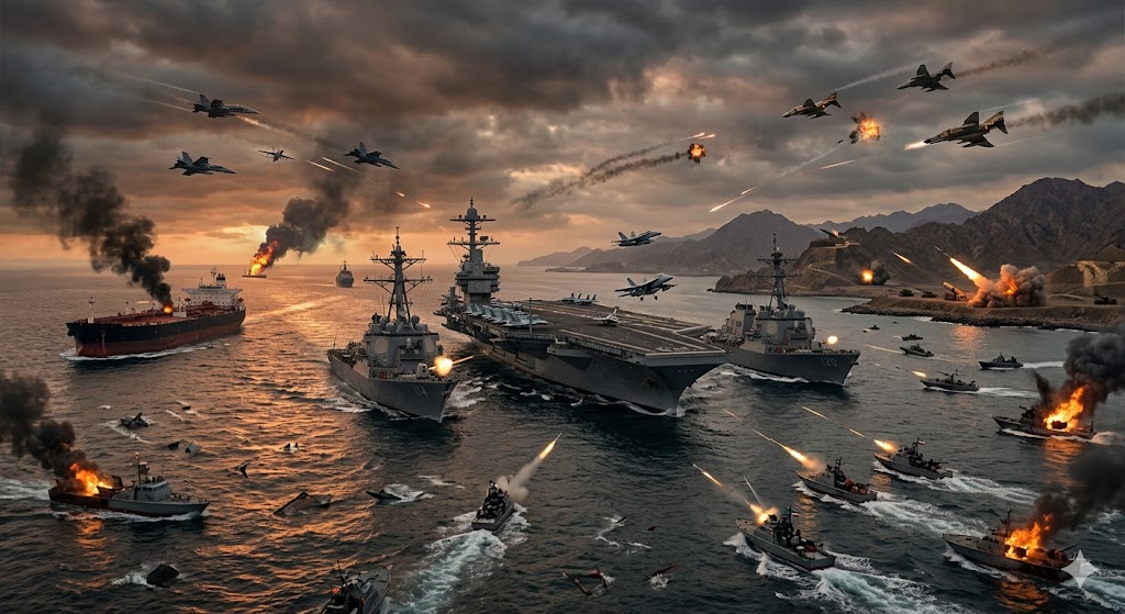 Image related to Trump Warns Iran of Higher-Level Bombing Over hormuz 