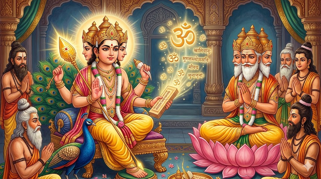 Image related to Skanda Purana: Life of Kartikeya and Sacred Pilgrimages