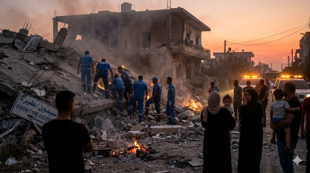 Image related to Israel Strikes Lebanon Killing 19 as US Awaits Iran Response