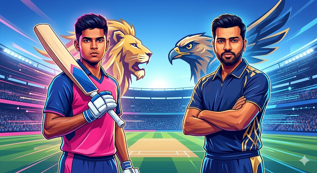 Image related to RR vs MI IPL 2026: Epic Clash of Titans – Preview, Analysis