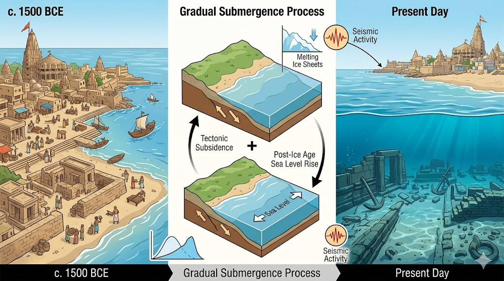 Image related to Dwarka Submergence:  Archaeology of Krishna's lost City 
